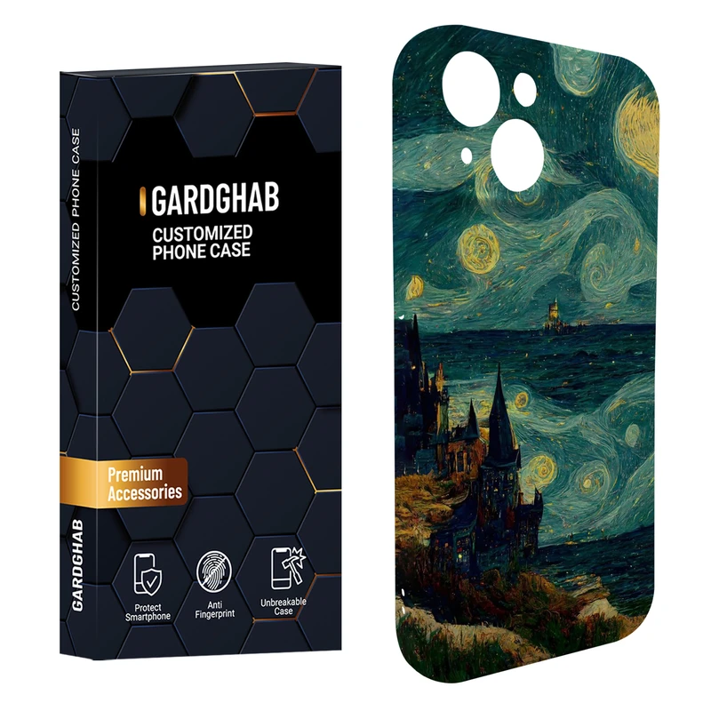 کاور گارد قاب مدل هنری مناسب برای گوشی موبایل اپل iPhone 14