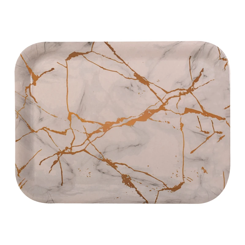 سینی بدون دسته مهروز مدل 7772 مرمر سایز 29×38 سانتی متر