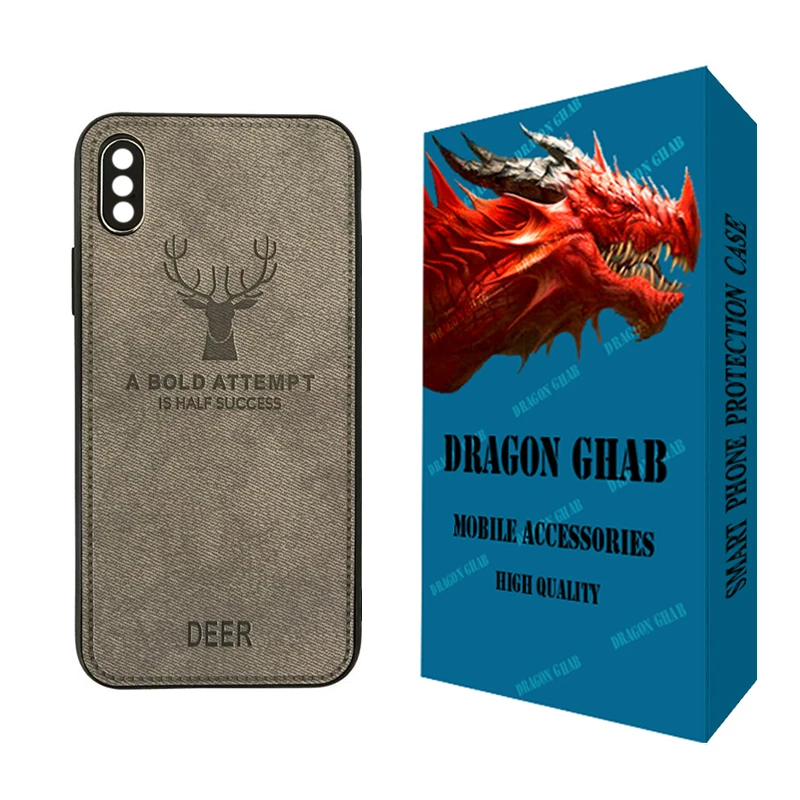 کاور دراگون قاب مدل گوزنی مناسب برای گوشی موبایل اپل iPhone X / XS