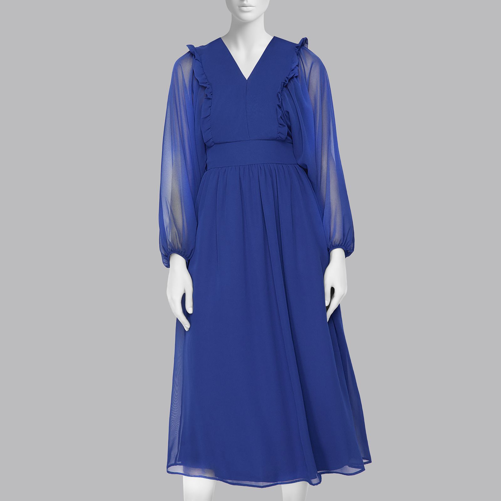 پیراهن یقه هفت زنانه مدل 811824963 طرح ترندیول -  - 1