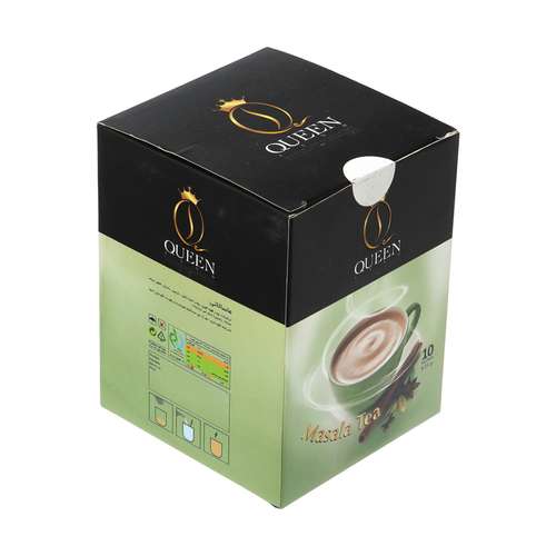 چای ماسالا کوئین لند بسته 10 عددی