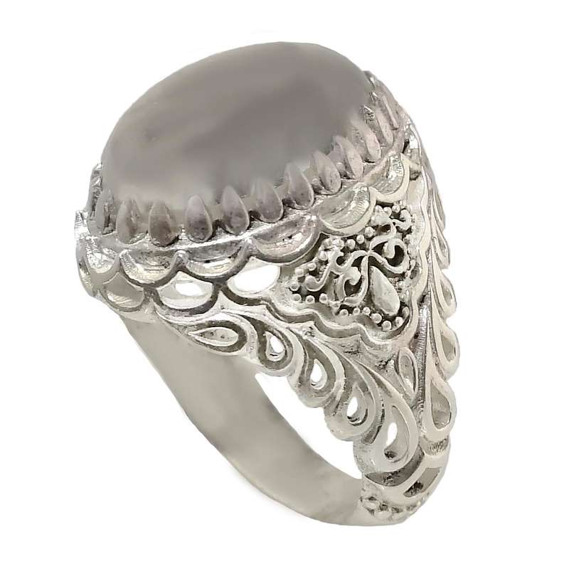 انگشتر نقره مردانه مدل در نجف کد MD6011