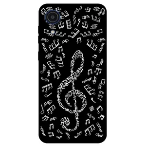 Megafone Musical Note 1370 Cover For Samsung Galaxy A03 Core
