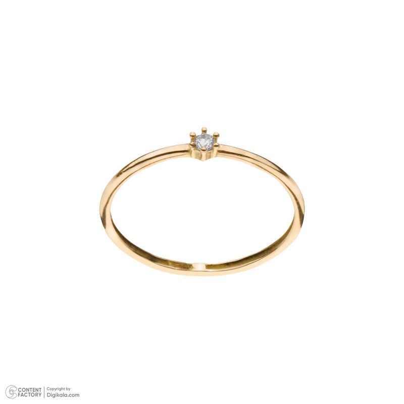 انگشتر طلا 18 عیار زنانه میو گلد مدل R119