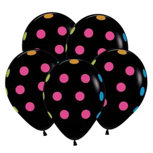 بادکنک پارتی لند تهران مدل خالدار کد 4095 بسته پنج عددی