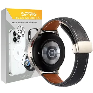 بند اسپریگ مدل Magnetic Leather مناسب برای ساعت هوشمند سامسونگ Galaxy watch 3 41mm / Galaxy watch 42mm / Gear Sport / S2 Classic