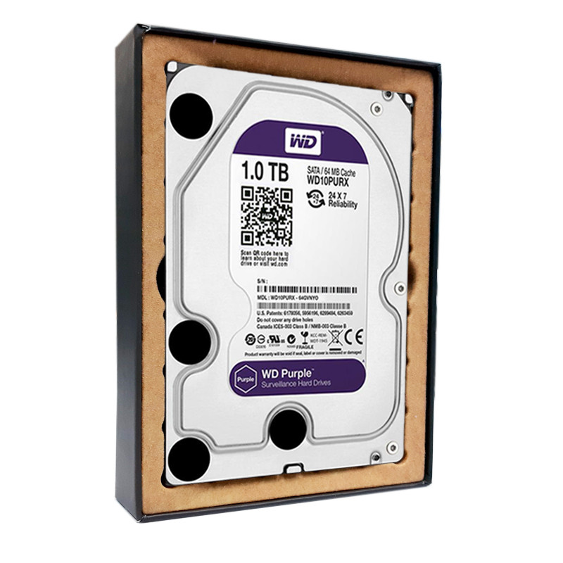 هارد دیسک اینترنال وسترن دیجیتال مدل WD Purple ظرفیت 1 ترابایت