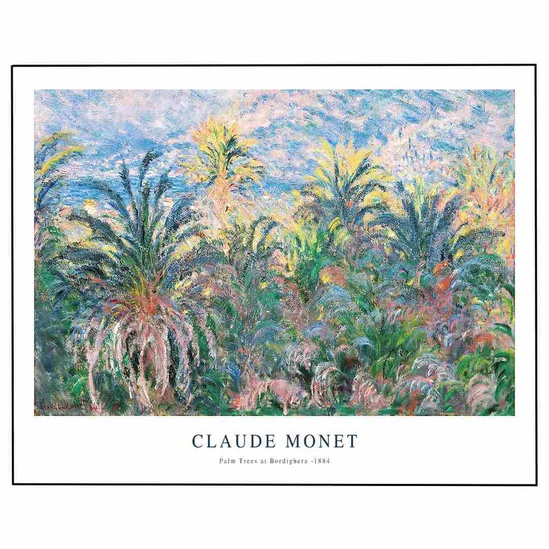 پوستر مدل درختان نخل