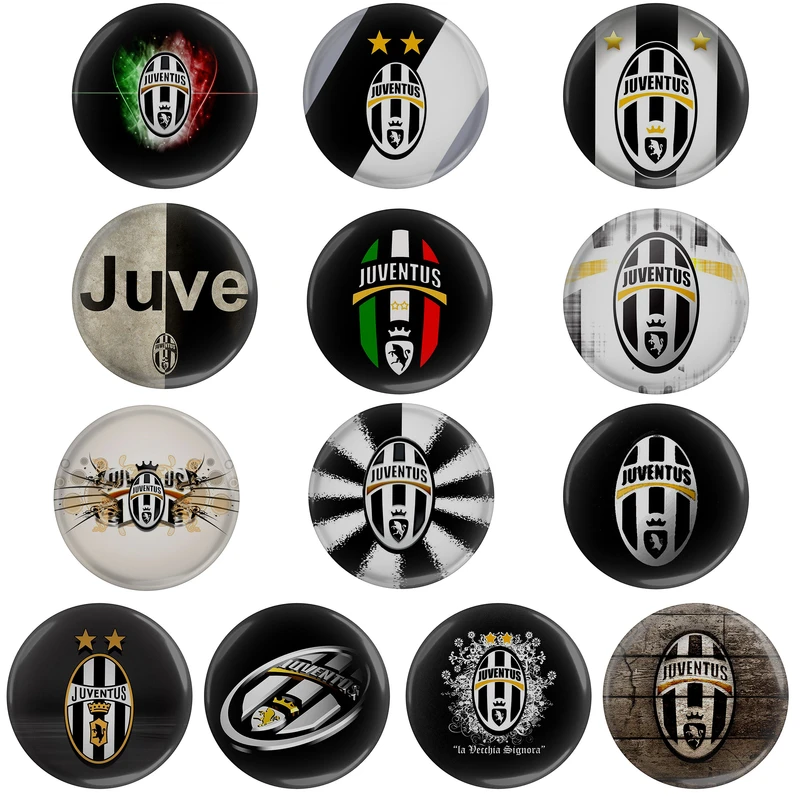 مگنت مدل S1-24 باشگاه فوتبال یوونتوس سری آ ایتالیا مجموعه 13 عددی 