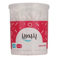 گوش پاک کن پنبه ریز مدل Normal  بسته 100 عددی 