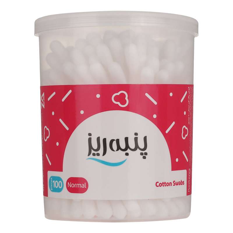 گوش پاک کن پنبه ریز مدل Normal  بسته 100 عددی