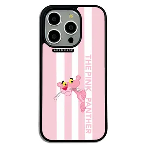 AKAM AMC-WA15PRO-PINK PANTHER14 Cover For Apple iPhone 15 Pro