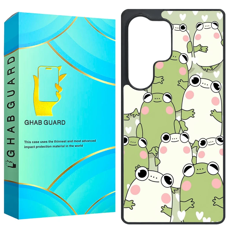 کاور قاب گارد طرح قورباغه مدل GS25U مناسب برای گوشی موبایل سامسونگ Galaxy S25 Ultra 
