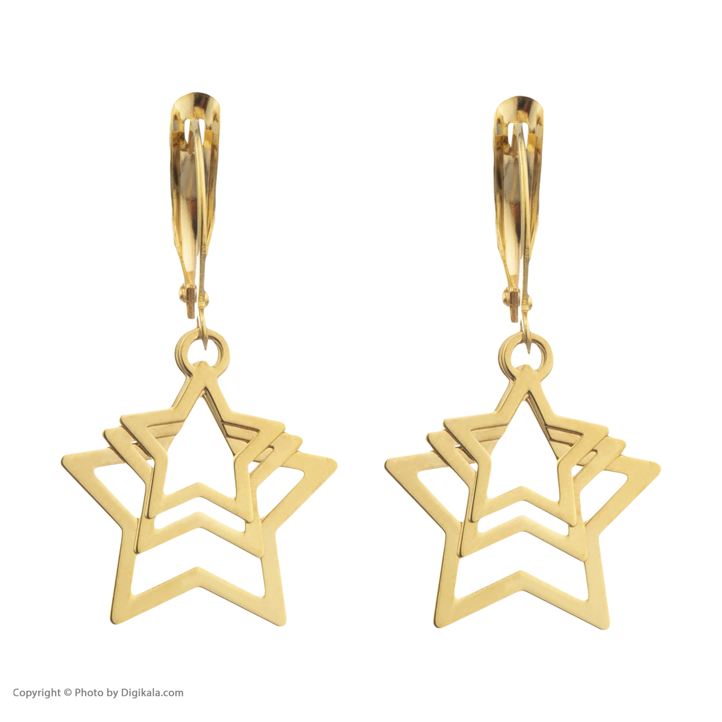 گوشواره طلا 18 عیار زنانه مایا ماهک مدل ME0989