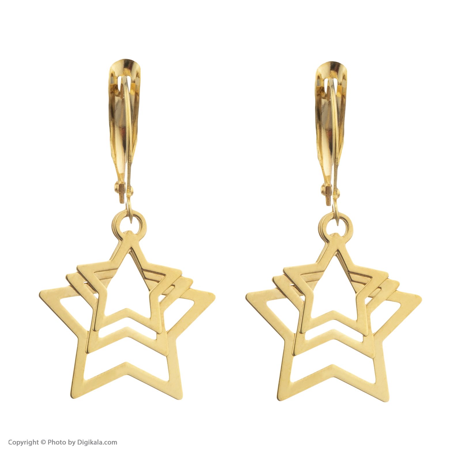 گوشواره طلا 18 عیار زنانه مایا ماهک مدل ME0989 -  - 2