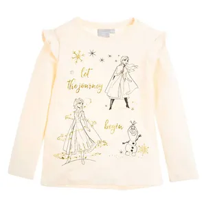 تی شرت آستین بلند دخترانه کول کلاب مدل LCG1916631