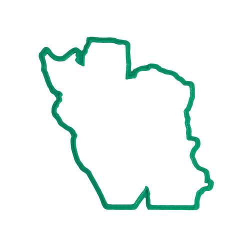 شابلون طرح نقشه ایران