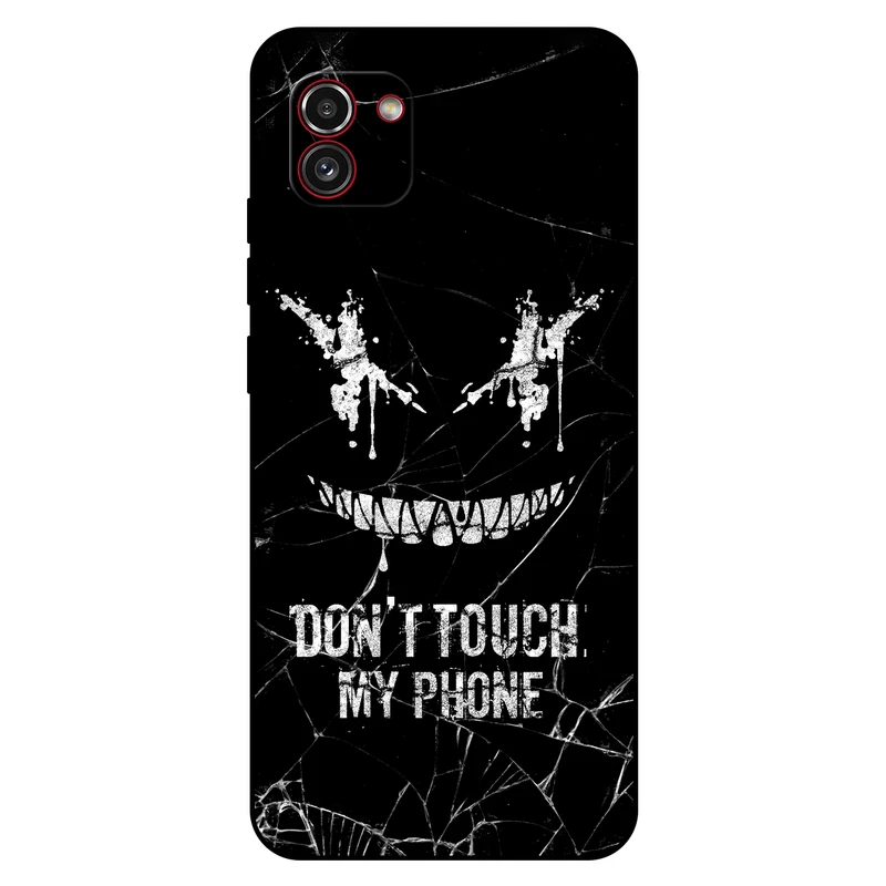 کاور مگافون طرح دست نزن مدل 1884 مناسب برای گوشی موبایل سامسونگ Galaxy A03    