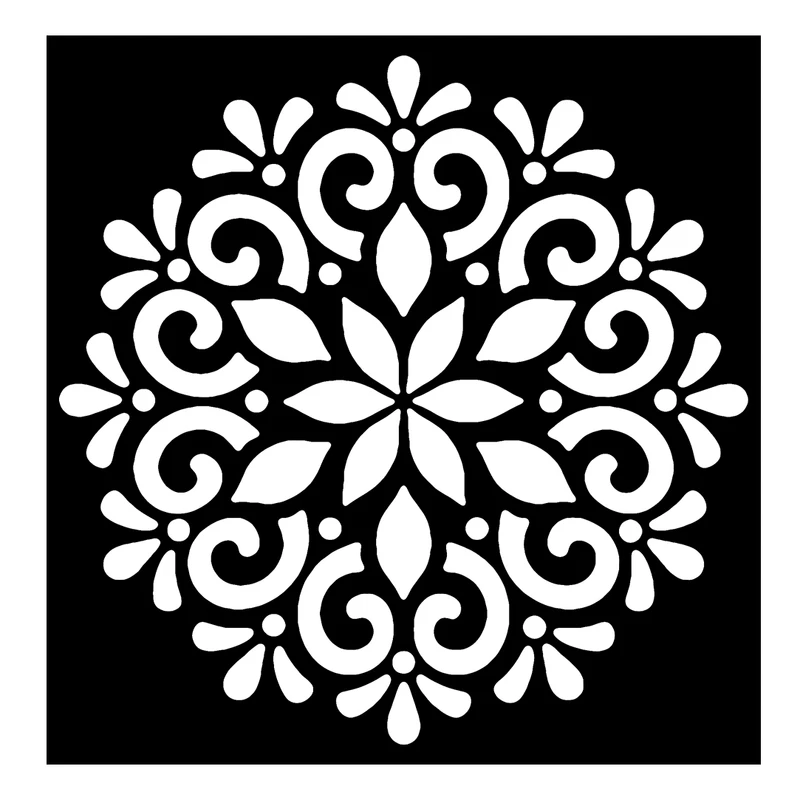  شابلون باتیس آرت طرح تذهیب کد 50-433