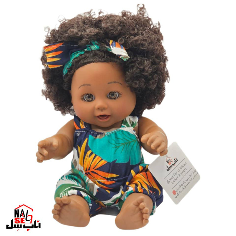 عروسک ناب سل مدل موفرفری موزیکال کد DO001 ارتفاع 34 سانتی‌متر