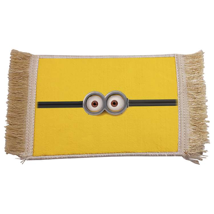 فرش ماشینی دیوارکوب مدل مینیون کد 55