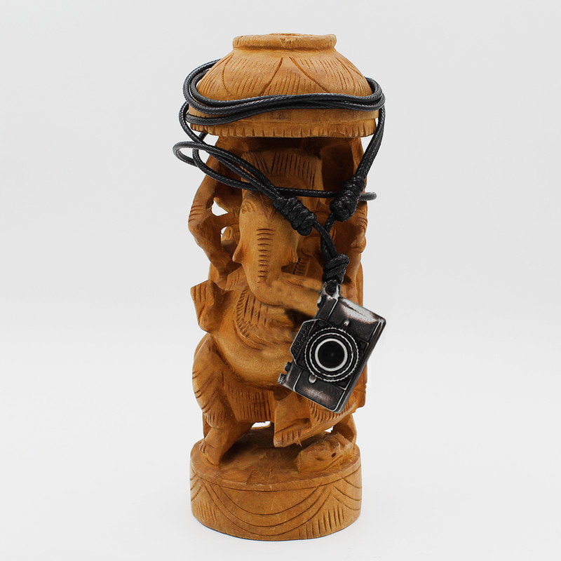 گردنبند مردانه رزالیا طرح دوربین مدل Vina-NM-L-27