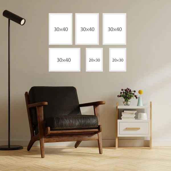 قاب عکس بکلیت مدل 215T مجموعه شش عددی 