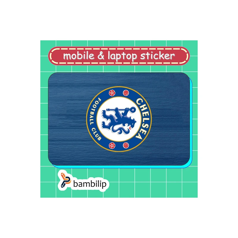 استیکر بامبیلیپ مدل کارت عابر طرح چلسی کد 0974024