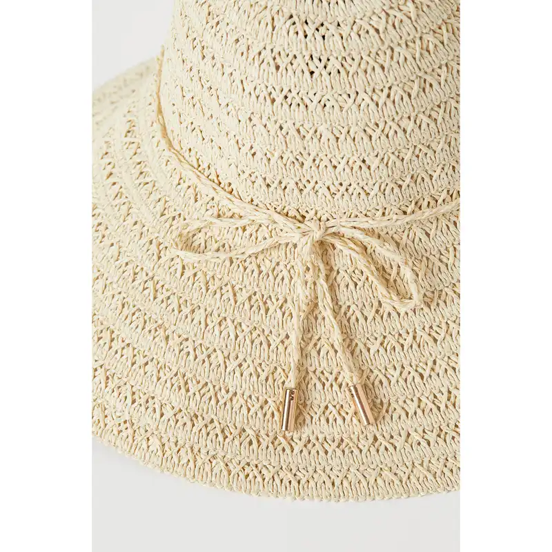 کلاه حصیری زنانه اچ اند ام مدل 0752552001