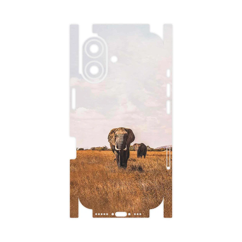 برچسب پوششی ماهوت مدل Elephant-FullSkin مناسب برای گوشی موبایل اپل iPhone 16