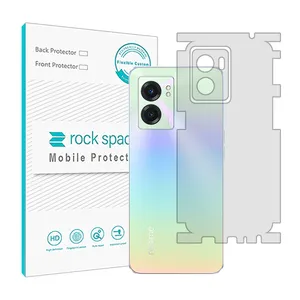 Rock space HyGEL model Transparent phone back protector suitable for Realme V23 mobile phone