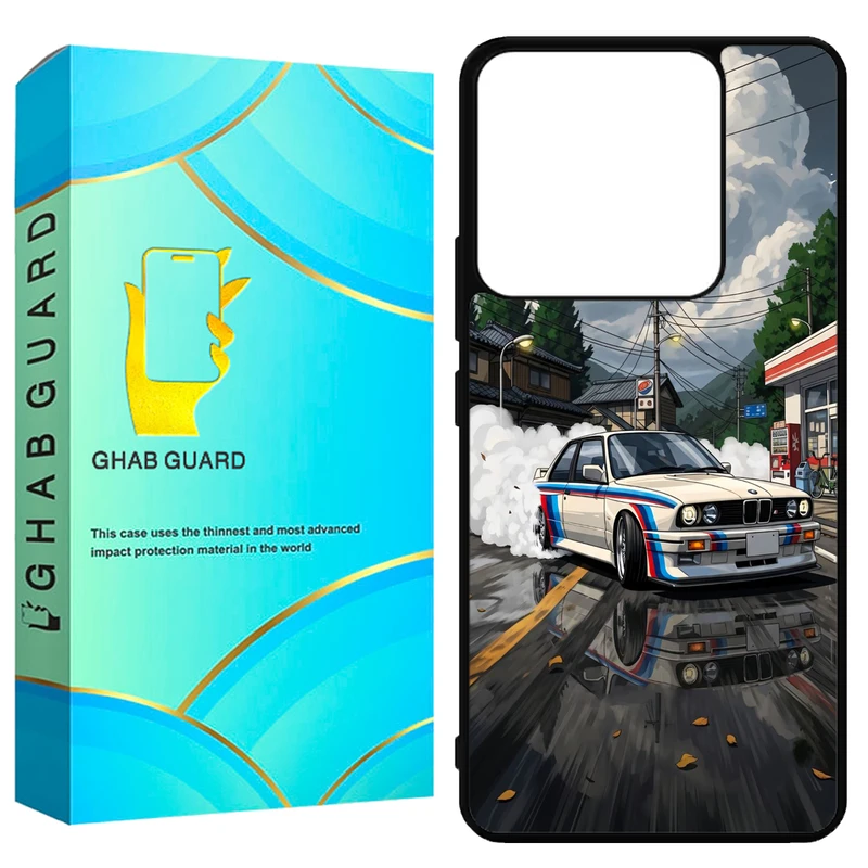 کاور قاب گارد طرح ماشین مدل GN14 مناسب برای گوشی موبایل شیائومی Redmi Note 14 5G