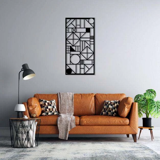 استیکر دیواری ماهوت طرح اشکال