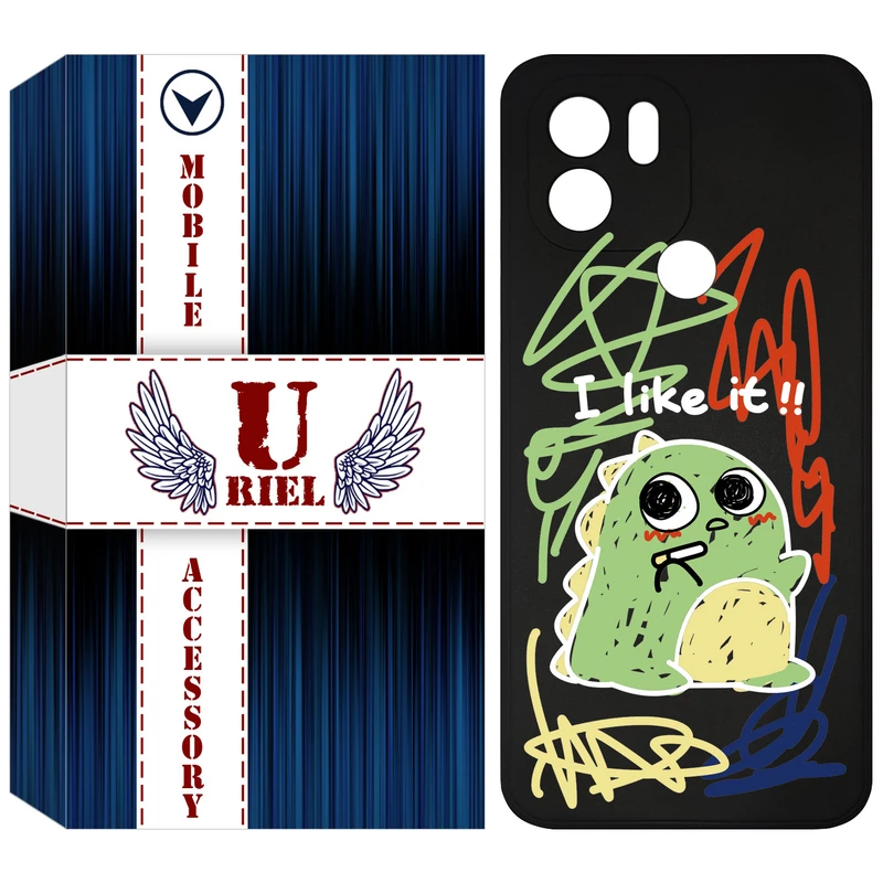 کاور یوریل مدل KSH کد 21 طرح دایناسور نقاش مناسب برای گوشی موبایل شیائومی Redmi A1 Plus