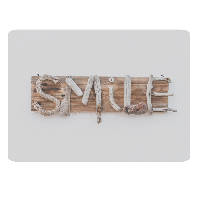 ماوس پد طرح smile کد A19