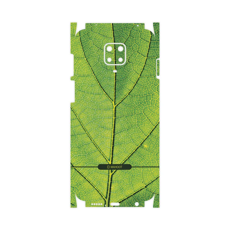 برچسب پوششی ماهوت مدل Leaf-Texture-FullSkin مناسب برای گوشی موبایل شیائومی Redmi Note 9 Pro