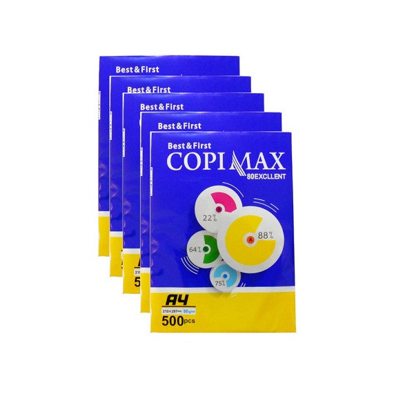 کاغذ A4 کپی مکس مدل اکسلنت بسته 2500 عددی