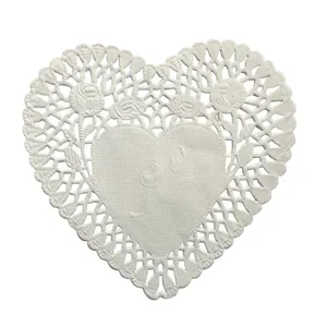 کاغذ شیرینی پزی مدل قلب و رز کد 10 مجموعه 50 عددی