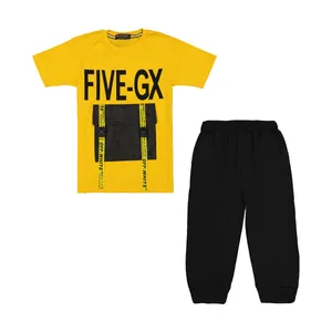 ست تی شرت و شلوارک بچگانه مدل 233