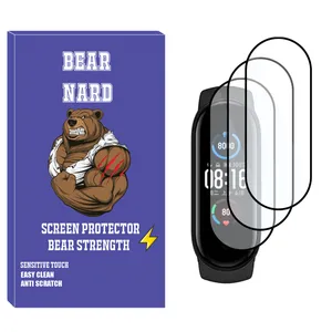 Bearnard NBR Nano Screen Protector For Xiaomi Mi Band 5 Pack of 3