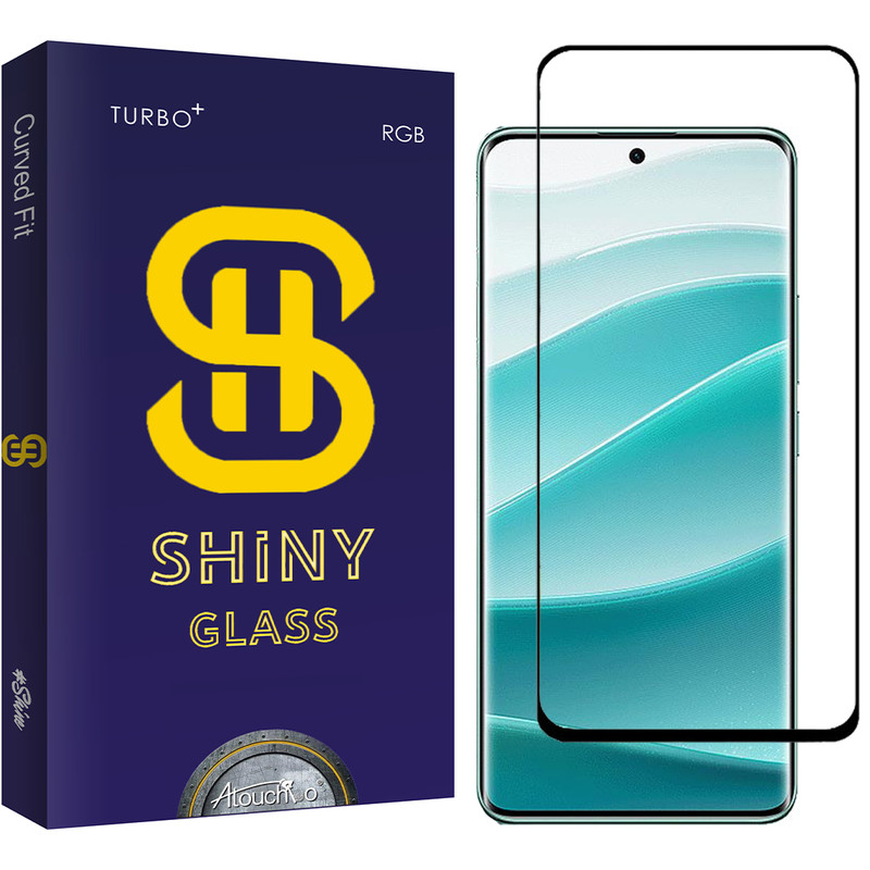 محافظ صفحه نمایش شیشه ای آتوچبو مدل Shiny Full مناسب برای گوشی موبایل شیائومی Redmi Note 14 Pro 5G / Redmi Note 14 Pro Plus 5G / Redmi Note 13 Pro Plus 5G