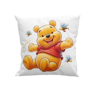 کوسن کودک پاد آفرین مدل وینی پو کد DKK1317 سایز 30*30 سانتی متر