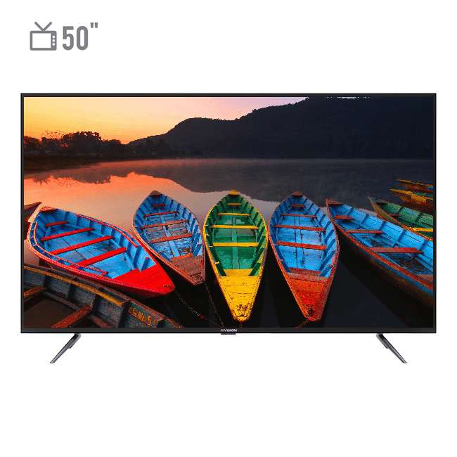تلویزیون ال ای دی هوشمند ایکس ویژن مدل 50XTU535 سایز 50 اینچ
