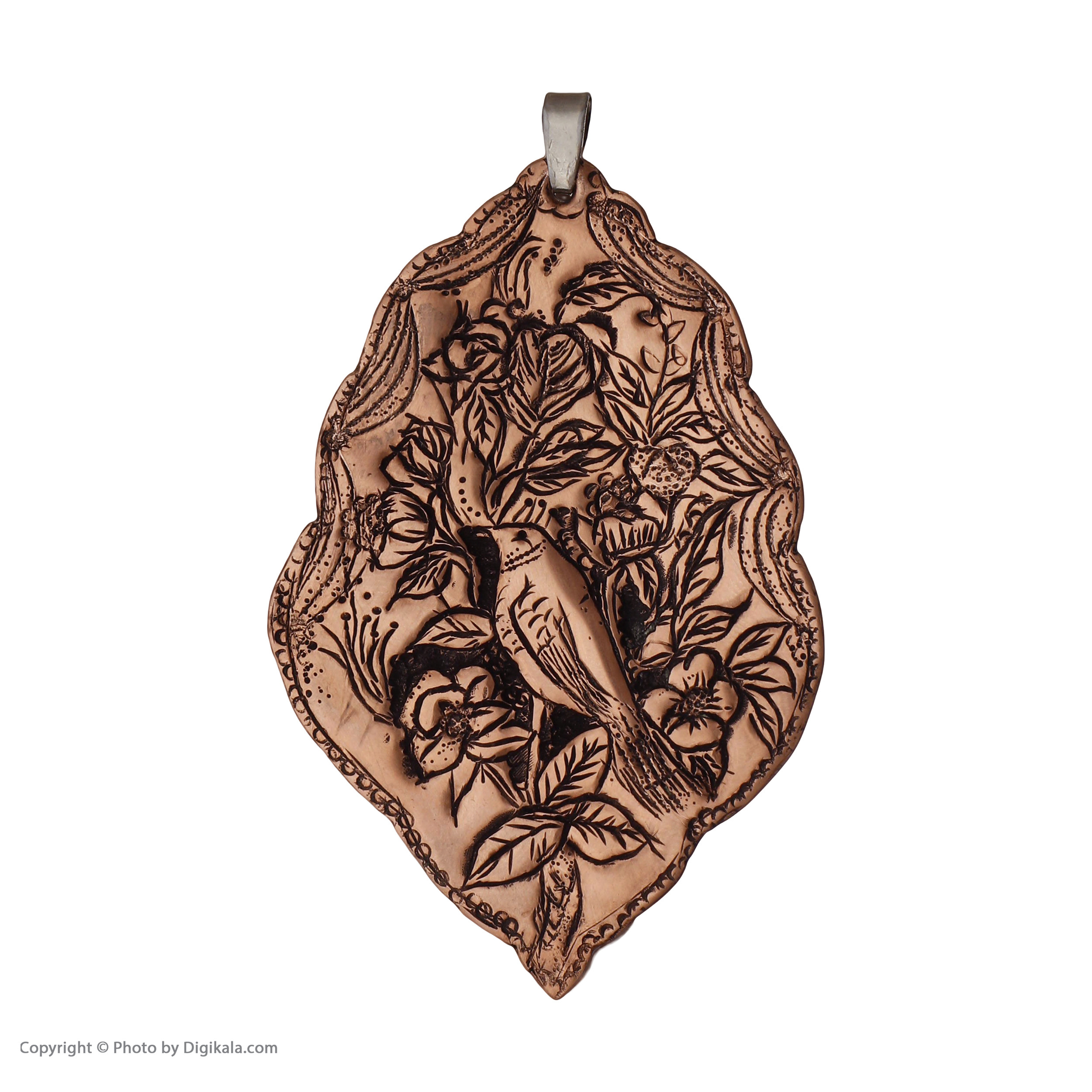 آویز گردنبند زنانه مدل گل و مرغ آویز گردنبند زنانه مدل گل و مرغ