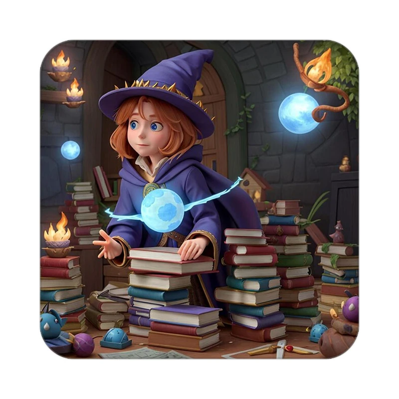 زیر لیوانی کاکتی طرح هری پاتر Harry Potter مدل mp42707