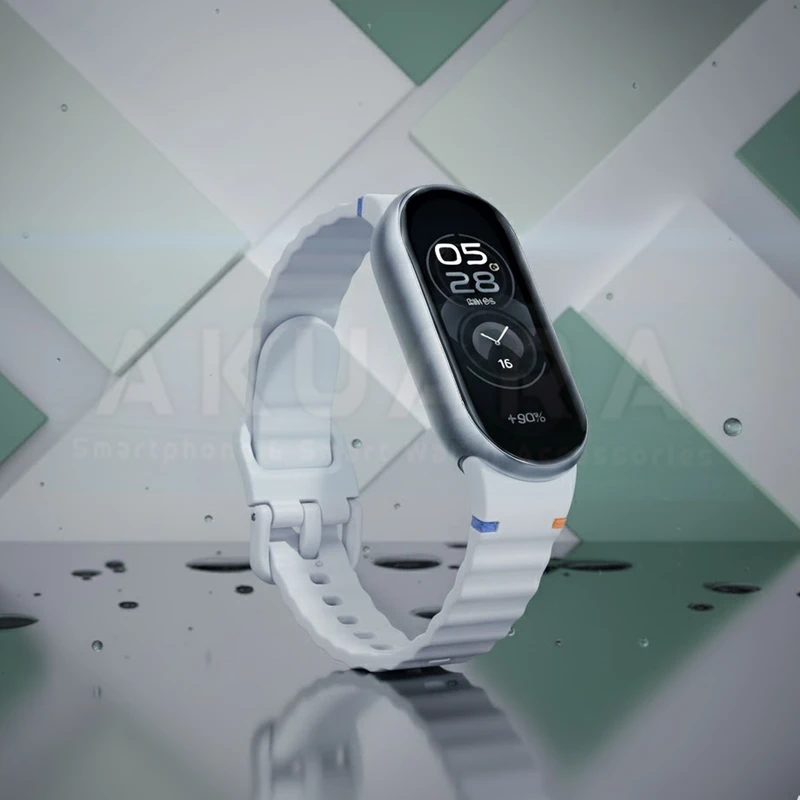 عکس شماره 6 : بند آکوآرا مدل newvmb مناسب برای ساعت هوشمند شیائومی mi band 8-9-10 12mm