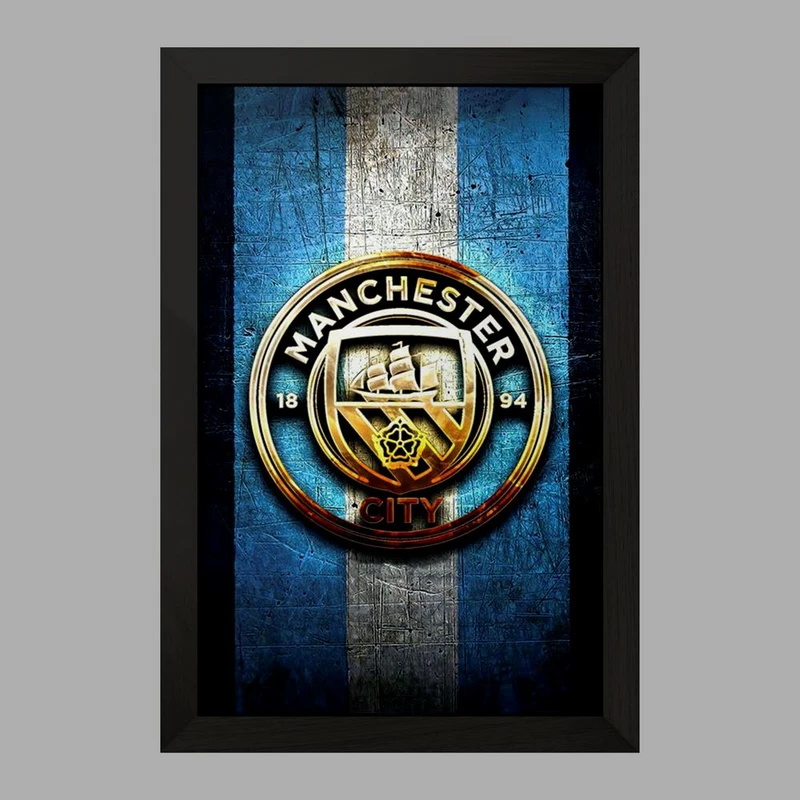 تابلو خندالو مدل باشگاه منچستر سیتی کد 26793