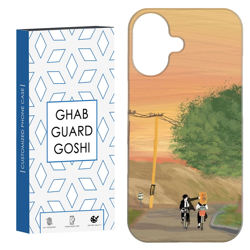 کاور قاب گارد گوشی طرح منظره کد Dimo-349 مناسب برای گوشی موبایل اپل Iphone 16