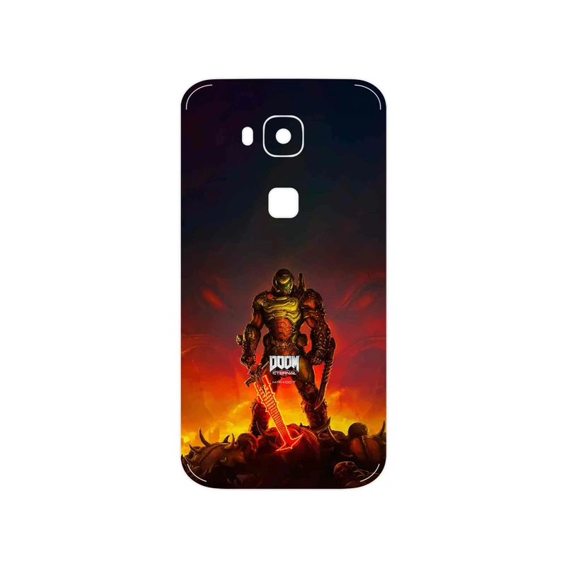 برچسب پوششی ماهوت مدل DOOM Game Series مناسب برای گوشی موبایل هوآوی Ascend G8