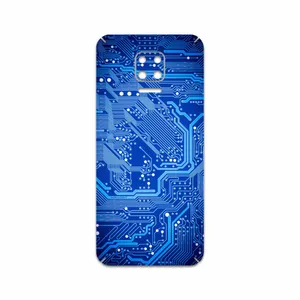 MAHOOT Blue Printed Circuit Board Cover Sticker for Xiaomi Redmi Note 9S